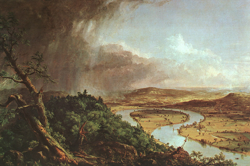 Thomas Cole The Connecticut River near Northampton